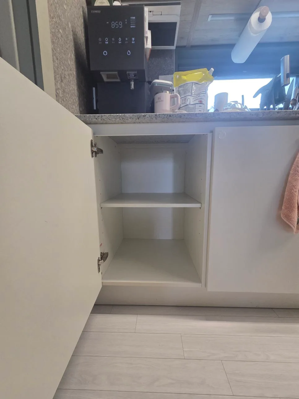 수입 싱크대 삼성 로봇청소기 빌트인 리폼 후기 5